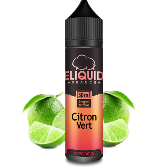 E liquide Citron Vert 50ml Eliquid France