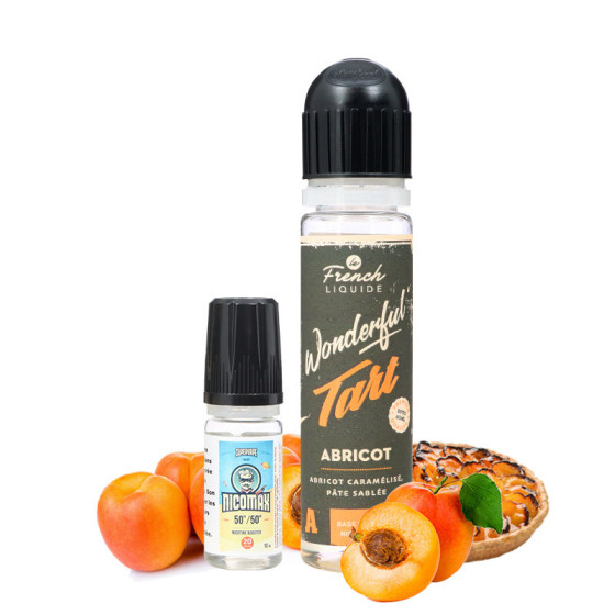 E liquide Abricot 50ml Le french liquide Wonderful tard