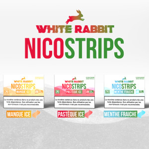 Nico Strips White Rabbit (Boite de 10)