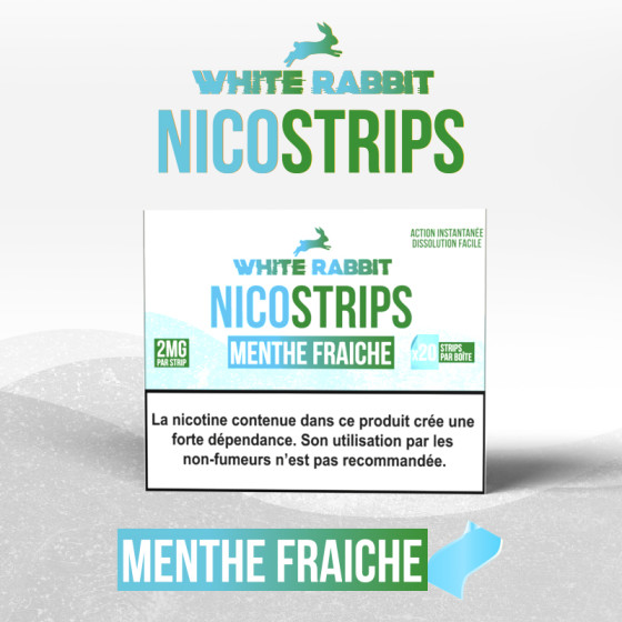 Nico Strips White Rabbit (Boite de 10)