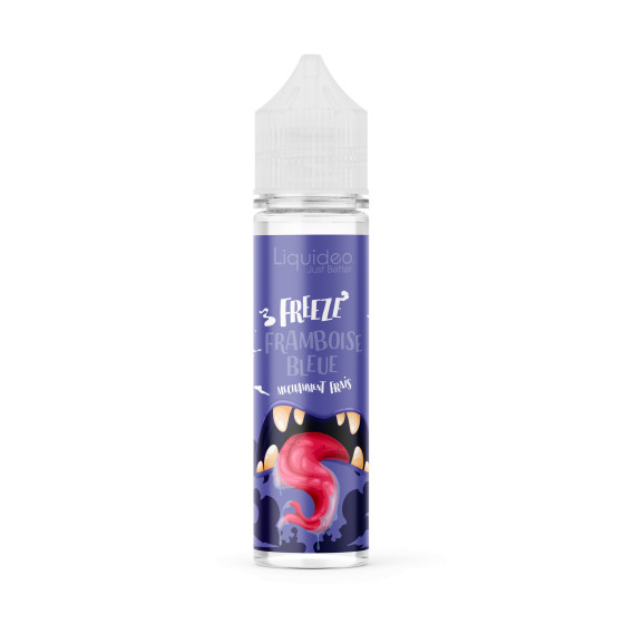 E liquide Framboise bleue 50ml Liquideo Freeze